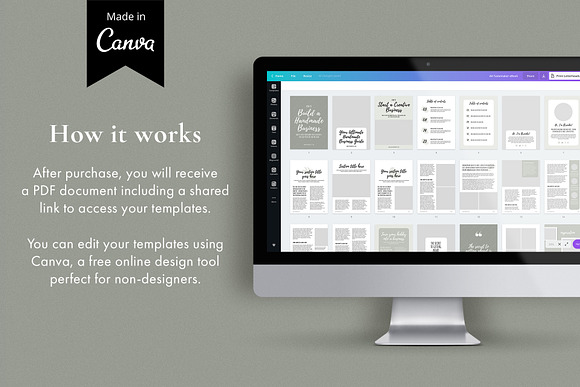 eBook Creator template | CANVA in Magazine Templates - product preview 9