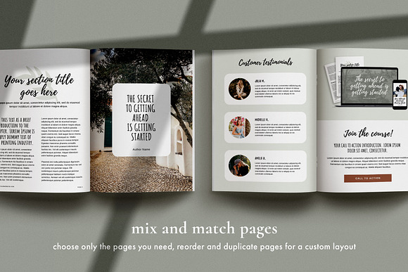 eBook Creator template | CANVA in Magazine Templates - product preview 11
