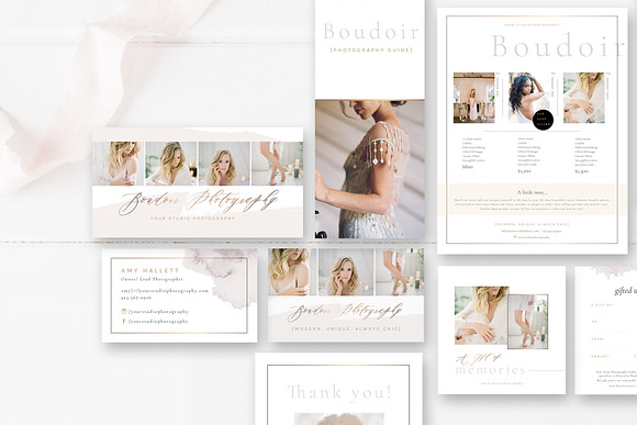 Marketing Set for Photographers in Stationery Templates - product preview 1
