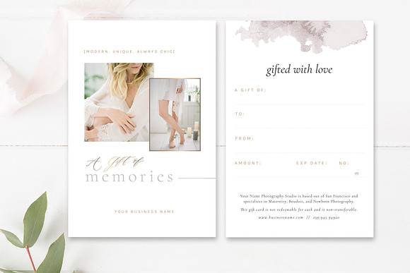 Marketing Set for Photographers in Stationery Templates - product preview 5