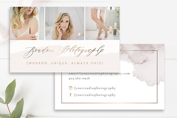 Marketing Set for Photographers in Stationery Templates - product preview 9