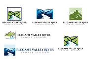 Elegant Valley River Logo Template