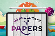 Procreate Paper Brushes