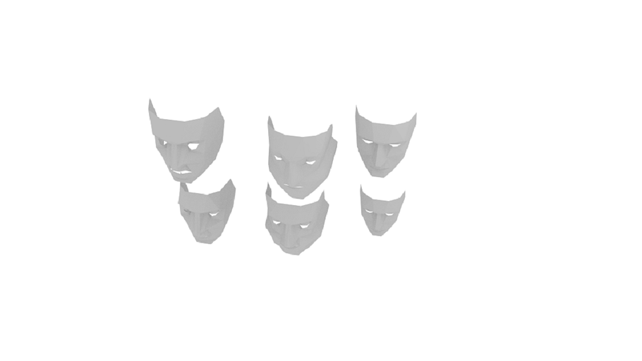 LowPolyMask in Characters - product preview 3