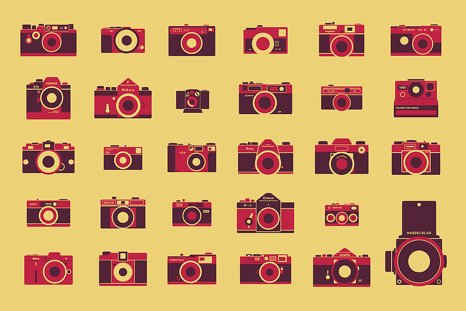 Smile to camera in Camera Icons - product preview 8