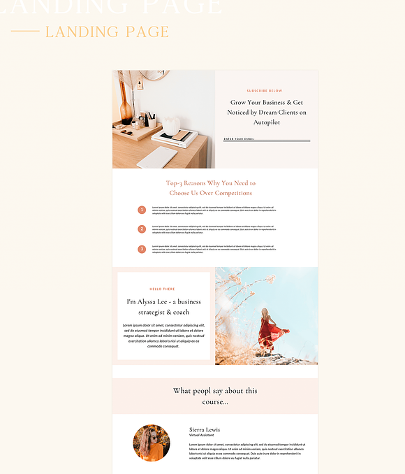 Lead Magnet Kit for Travel Bloggers in Email Templates - product preview 8