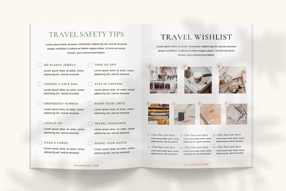 Lead Magnet Kit for Travel Bloggers in Email Templates - product preview 10