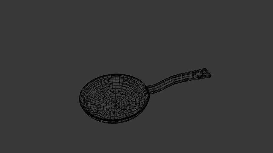 Curve Frying Pan in Tools - product preview 5