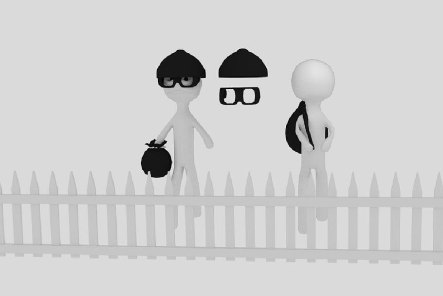 Burglar Stickman in Characters - product preview 8
