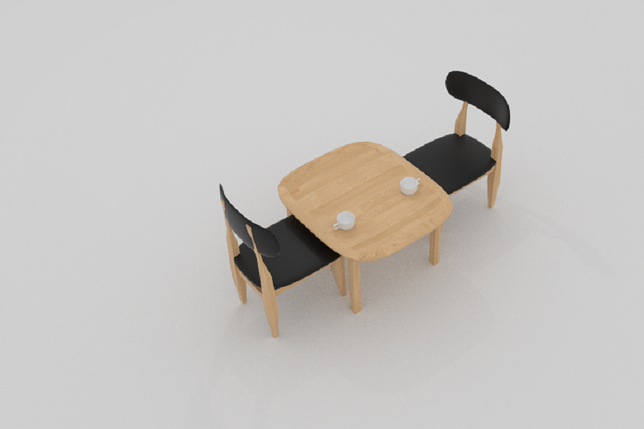 Curve Cafe Chair in Furniture - product preview 8