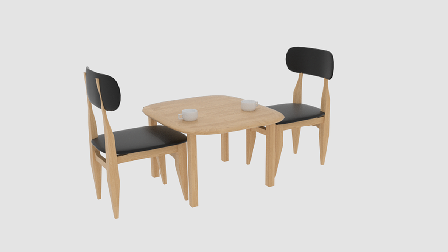 Curve Cafe Chair in Furniture - product preview 1
