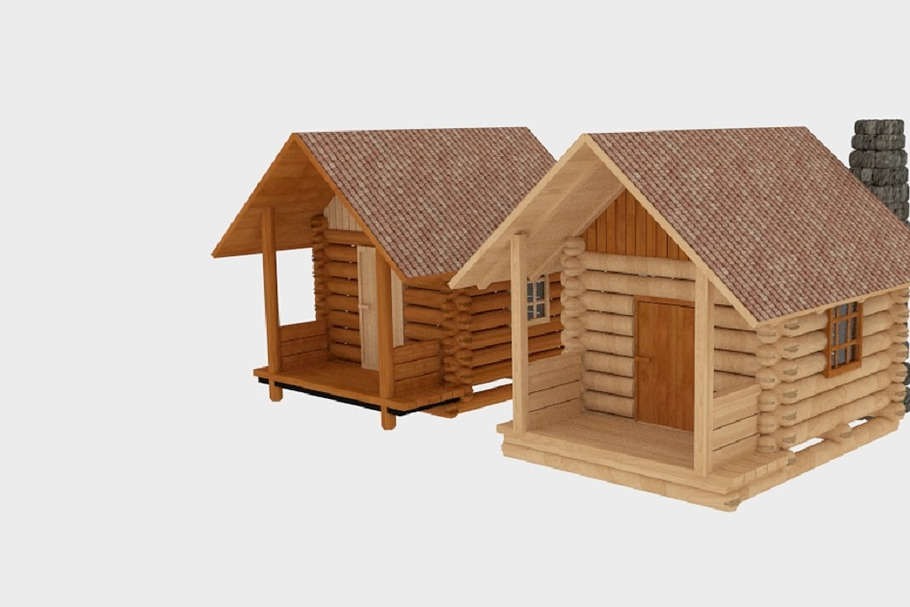 Logcabin in Architecture - product preview 8
