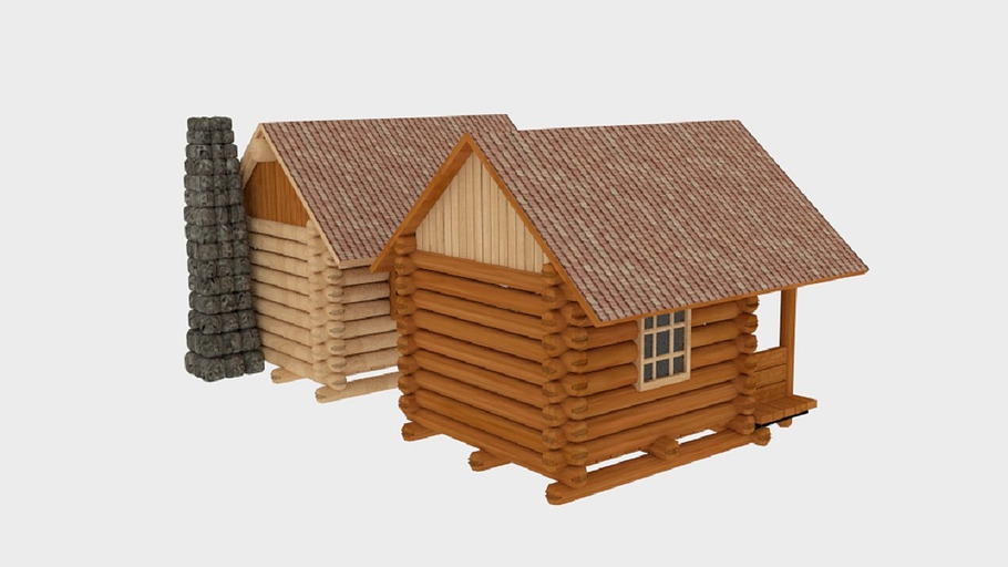 Logcabin in Architecture - product preview 2