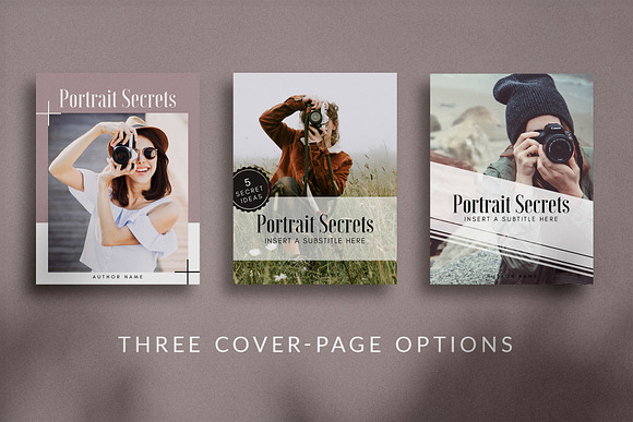 eBook Canva Template (Cotton) in Magazine Templates - product preview 2