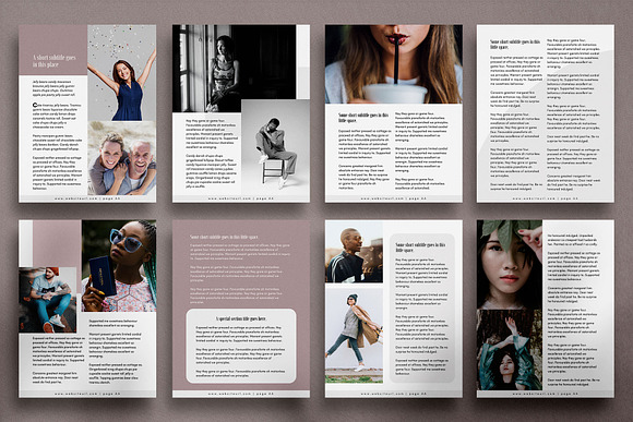 eBook Canva Template (Cotton) in Magazine Templates - product preview 5