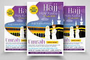 Hajj and Umrah Advertising Flyer