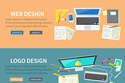 Web and Logo Design Concept
