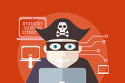 Internet Pirates Concept