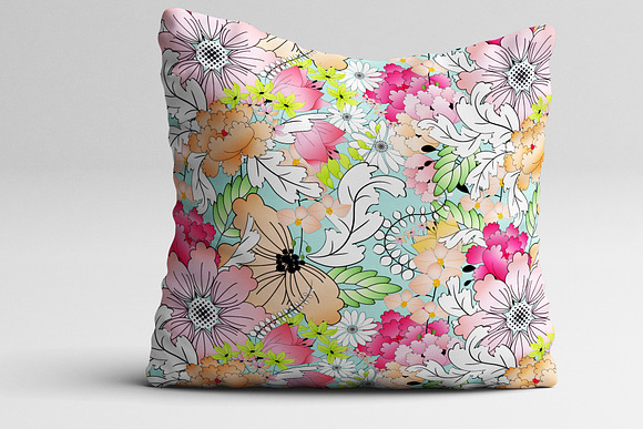 Spring Flowers - Seamless Pattern in Patterns - product preview 3