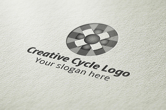Creative Cycle Logo in Logo Templates - product preview 3