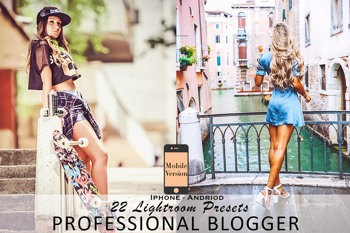 Professional blogger mobil Lightroom in Add-Ons - product preview 8