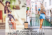 Professional blogger mobil Lightroom