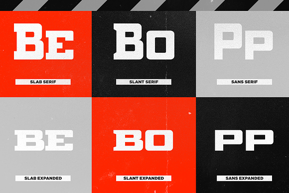 Bebop DS Font & Texture Bundle in Display Fonts - product preview 2