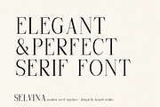 Selvina//a classic serif