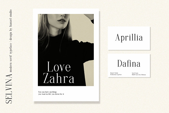 Selvina//a classic serif in Serif Fonts - product preview 6