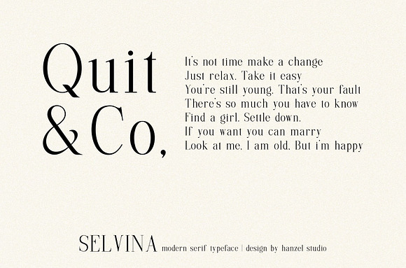 Selvina//a classic serif in Serif Fonts - product preview 7