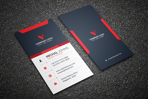 Creative Modern Business Card in Business Card Templates - product preview 1