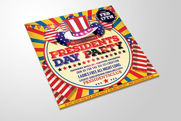 Presidents Day Flyer in Flyer Templates - product preview 1