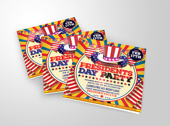 Presidents Day Flyer in Flyer Templates - product preview 2