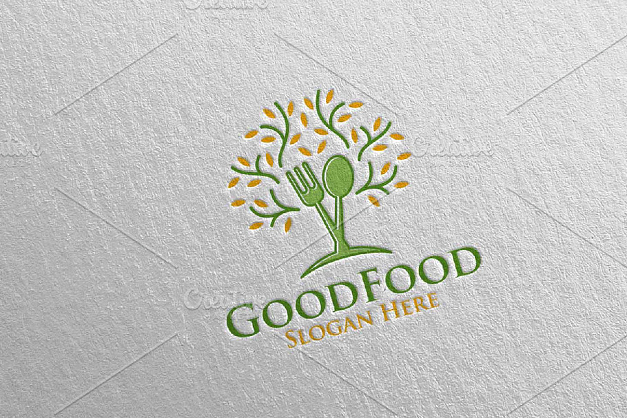 Good Food Logo Restaurant or Cafe 53 in Logo Templates - product preview 8