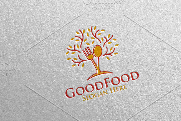 Good Food Logo Restaurant or Cafe 53 in Logo Templates - product preview 1
