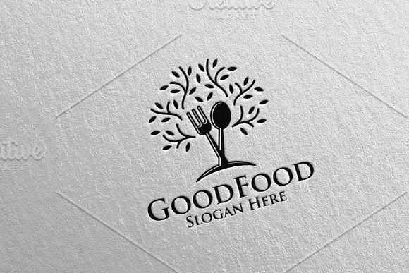 Good Food Logo Restaurant or Cafe 53 in Logo Templates - product preview 4