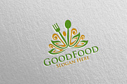 Good Food Logo Restaurant or Cafe 54