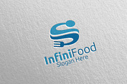 Infinity Food Logo Restauraurant 55