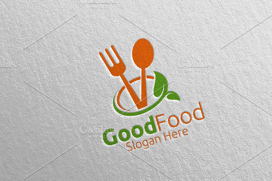 Good Food Logo Restaurant or Cafe 56 in Logo Templates - product preview 8