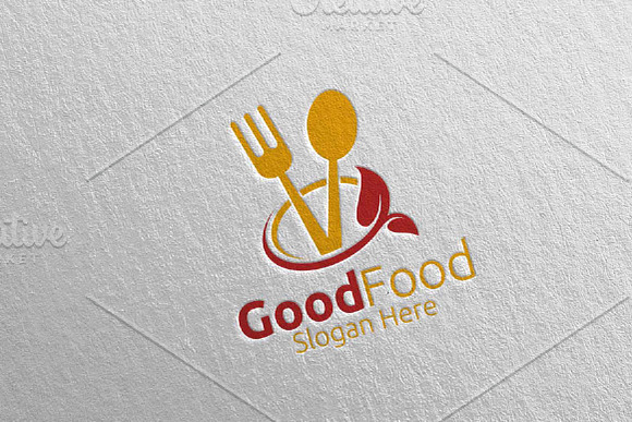 Good Food Logo Restaurant or Cafe 56 in Logo Templates - product preview 1