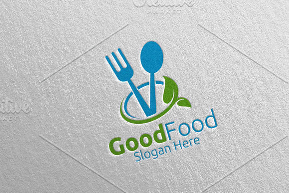Good Food Logo Restaurant or Cafe 56 in Logo Templates - product preview 2
