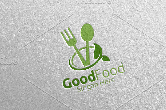 Good Food Logo Restaurant or Cafe 56 in Logo Templates - product preview 3