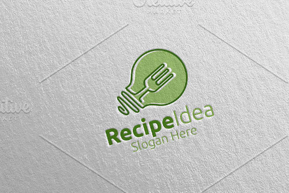 Recipe Idea Food Logo Restaurant 60 in Logo Templates - product preview 1