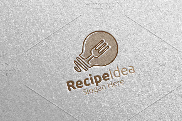 Recipe Idea Food Logo Restaurant 60 in Logo Templates - product preview 2