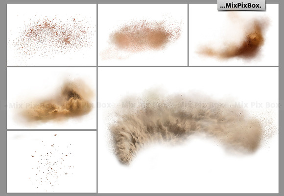 Dirt Explosion Photo Overlays in Add-Ons - product preview 4