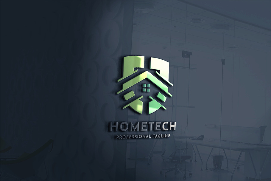 Home Technology Logo in Logo Templates - product preview 8