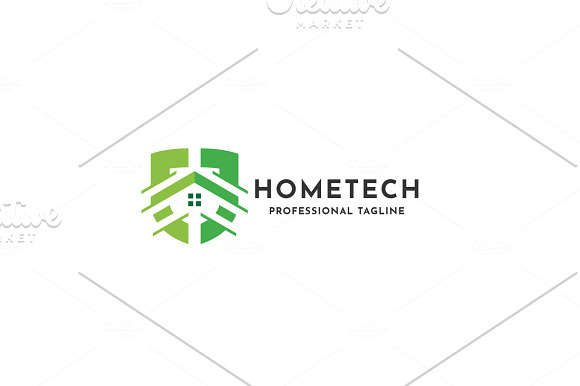Home Technology Logo in Logo Templates - product preview 3