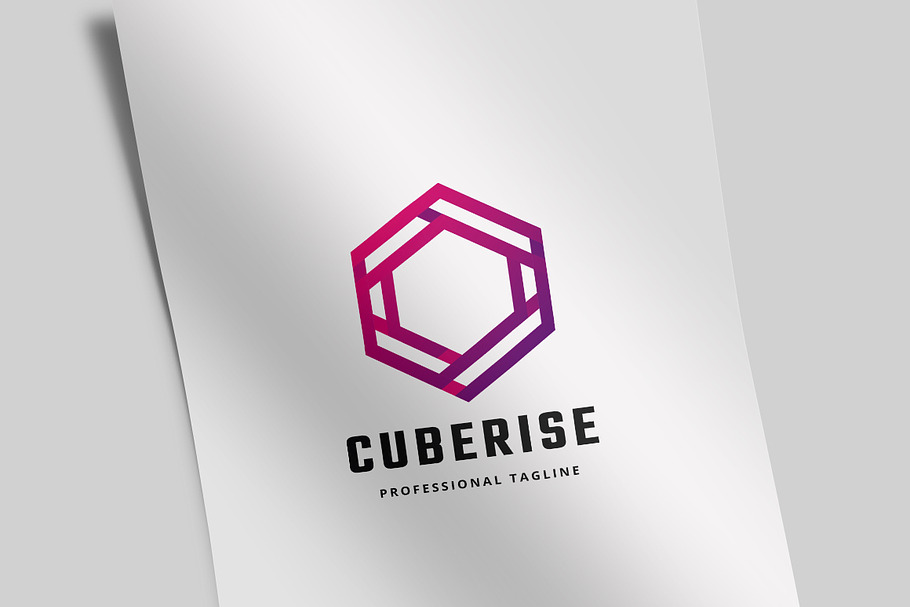 Cube Rise Logo in Logo Templates - product preview 8