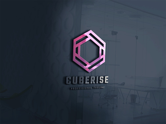 Cube Rise Logo in Logo Templates - product preview 1