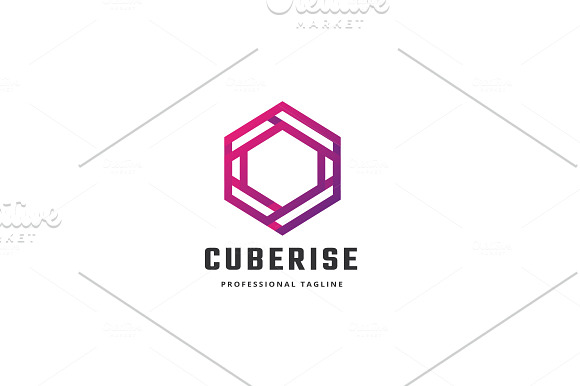 Cube Rise Logo in Logo Templates - product preview 2